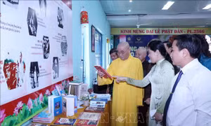 Ra mắt 'Không gian văn hóa Hồ Chí Minh' tại cơ sở Phật giáo