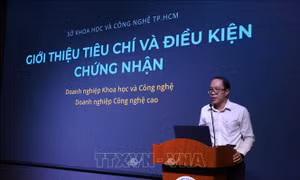 Phát triển doanh nghiệp khoa học và công nghệ cả về số lượng, chất lượng