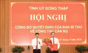 Ông Nguyễn Thanh Nhàn được bầu làm Chủ tịch UBND tỉnh Đồng Tháp