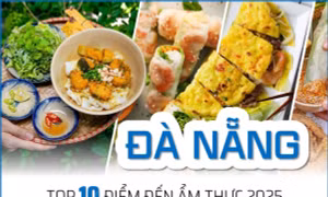 Đà Nẵng - Top 10 điểm đến ẩm thực năm 2025 do Michelin Guide bình chọn