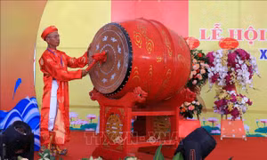 Khai mạc Lễ hội truyền thống đền Đồng Bằng
