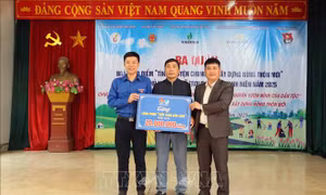 Tuổi trẻ chung tay xây dựng nông thôn mới