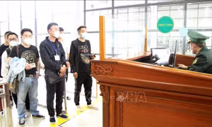 Cửa khẩu Quốc tế Móng Cái đón đoàn du khách quốc tế đầu tiên sau dịch COVID-19