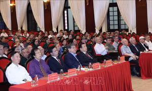 Gặp mặt cán bộ, giảng viên từng tham gia kháng chiến chống Mỹ