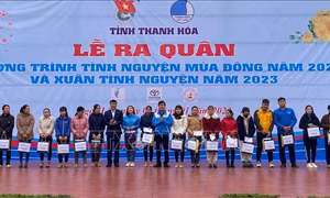 Lễ ra quân Chương trình tình nguyện mùa Đông 2022, Xuân tình nguyện 2023