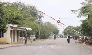 Cửa khẩu quốc tế đường bộ và đường sông Vĩnh Xương chính thức đi vào hoạt động