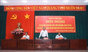 Phòng, chống tham nhũng với phương châm 'nói ít, làm nhiều, làm đến cùng'