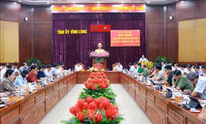 Vĩnh Long: Năm 2024 phấn đấu tăng trưởng từ 6,5% trở lên