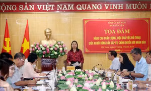 Chú trọng chất lượng việc đối thoại giữa người đứng đầu cấp ủy, chính quyền với nhân dân