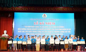 Biểu dương doanh nghiệp vì người lao động, Chủ tịch Công đoàn cơ sở xuất sắc