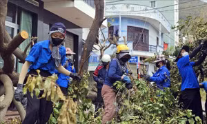 Tuổi trẻ Gia Lai hỗ trợ người dân sớm ổn định cuộc sống sau bão số 13