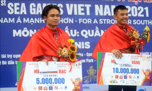 Lý Hoàng Nam giành Huy chương Vàng đơn nam môn Quần vợt