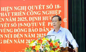 Ninh Thuận: Tạo động lực thúc đẩy phát triển công nghiệp trong giai đoạn mới