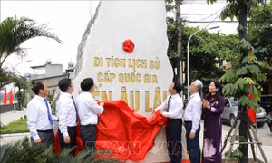 Yên Bái tổ chức lễ gắn biển Di tích lịch sử Quốc gia bến Âu Lâu