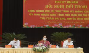 Tăng cường đối thoại, tạo sự thống nhất giữa cấp ủy, chính quyền với nhân dân