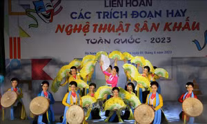 Hơn 2.000 diễn viên tham dự Liên hoan các trích đoạn hay nghệ thuật sân khấu toàn quốc 2023