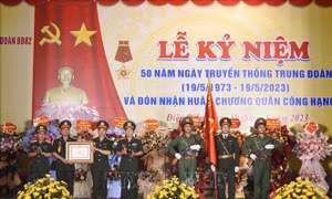 Trung đoàn 82 góp phần tô thắm truyền thống vẻ vang