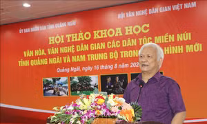 Bảo tồn văn hóa, văn nghệ dân gian các dân tộc miền núi trong tình hình mới