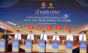 Khởi công xây dựng sân bay Phan Thiết - Hạng mục hàng không dân dụng
