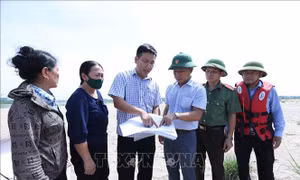 Phú Thọ cắm mốc giới, giải quyết bức xúc của người dân tại bãi khai thác cát Phú Động