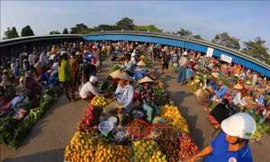 Khu chợ gây 'thương nhớ' ở Cần Thơ 