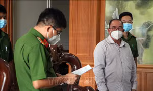 Khởi tố nguyên Chủ tịch UBND huyện Xuyên Mộc (Bà Rịa-Vũng Tàu)
