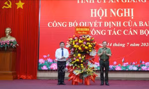 Trung tướng Đinh Văn Nơi giữ chức Phó Bí thư Tỉnh ủy An Giang, kiêm Bí thư Đảng ủy đặc khu Phú Quốc