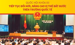 Quốc hội khóa XII: Tiếp tục đổi mới, nâng cao vị thế đất nước trên trường quốc tế
