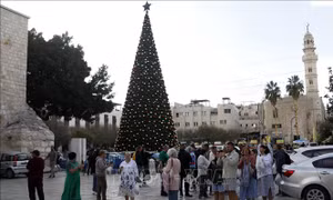 Bethlehem tưng bừng đón Giáng sinh trọn vẹn đầu tiên kể từ khi xung đột Gaza bùng phát