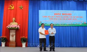 Công bố quy hoạch thị xã Giá Rai đến năm 2045