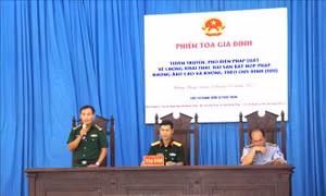 Tuyên truyền trực quan về chống khai thác IUU