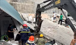 Quảng Ninh: Sập nhà dân khi đang sửa chữa, một người tử vong