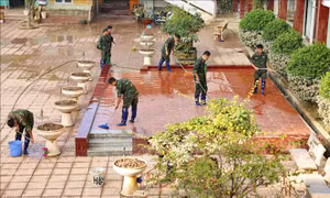 Thái Nguyên: Khẩn trương dọn dẹp sau mưa lũ, sớm đưa học sinh trở lại trường