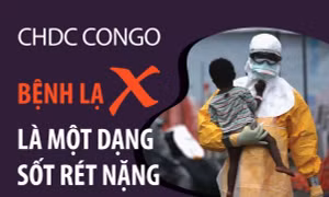 CHDC Congo: Bệnh lạ X là một dạng sốt rét nặng