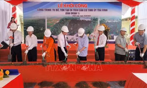 Khởi công tu bổ, tôn tạo di tích Căn cứ Tỉnh ủy Trà Vinh