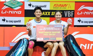 Việt Nam vô địch đôi nam nữ Giải Cầu lông quốc tế Li-Ning 2024