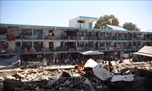 Liên hợp quốc lên án vụ không kích nhằm vào trường học ở Gaza