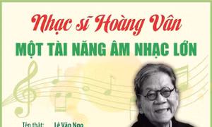 Nhạc sĩ Hoàng Vân: Một tài năng âm nhạc lớn