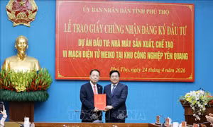 Phú Thọ đón dự án vi mạch điện tử, tạo việc làm và động lực an sinh địa phương