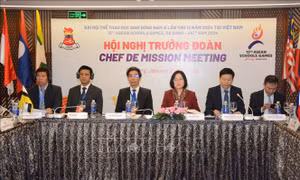Khai mạc Hội nghị Trưởng đoàn Thể thao học sinh Đông Nam Á lần thứ 13
