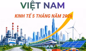Kinh tế Việt Nam 5 tháng năm 2026