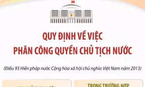 Quy định về việc phân công quyền Chủ tịch nước