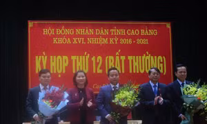 Ông Lê Hải Hòa được bầu làm Phó Chủ tịch UBND tỉnh Cao Bằng