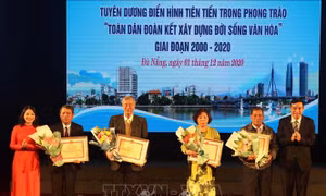 Đà Nẵng: Tuyên dương 44 điển hình tiên tiến trong xây dựng đời sống văn hóa