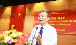 703 công chức thi nâng ngạch lên chuyên viên cao cấp