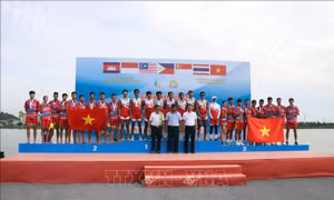 Việt Nam áp đảo Huy chương tại giải đua thuyền Rowing Vô địch U19, U23 và Vô địch Đông Nam Á 2024