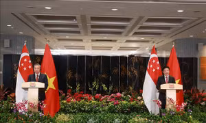 Tuyên bố chung về nâng cấp quan hệ Đối tác Chiến lược toàn diện giữa Việt Nam và Singapore