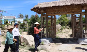 Hấp dẫn không gian cổ xưa ở làng Gò Cỏ 