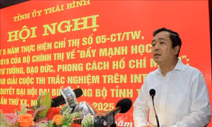 Thái Bình thực hiện nền nếp việc học tập và làm theo Bác 
