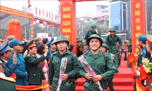 Sẵn sàng cho Lễ giao nhận quân năm 2026